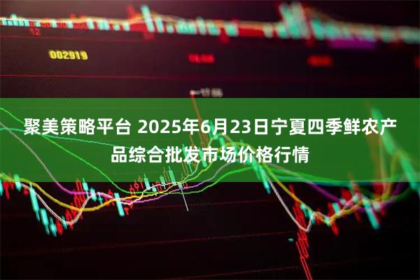 聚美策略平台 2025年6月23日宁夏四季鲜农产品综合批发市场价格行情